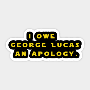 Apology Sticker